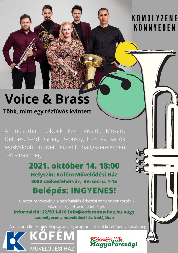 Voice and Brass