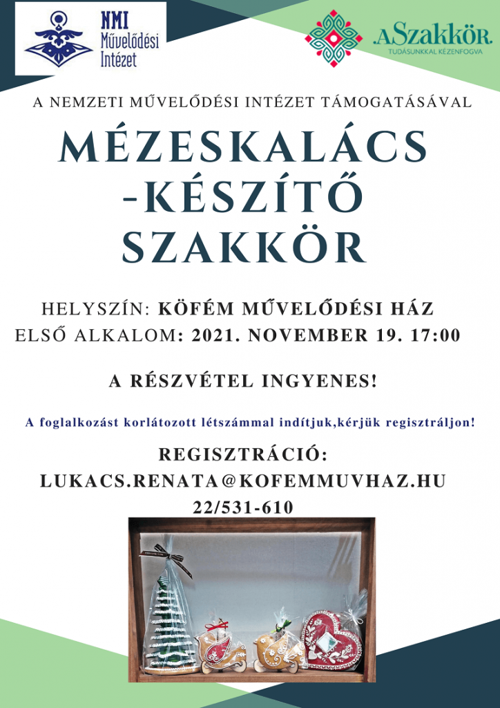 Mézeskalács-készítő szakkör